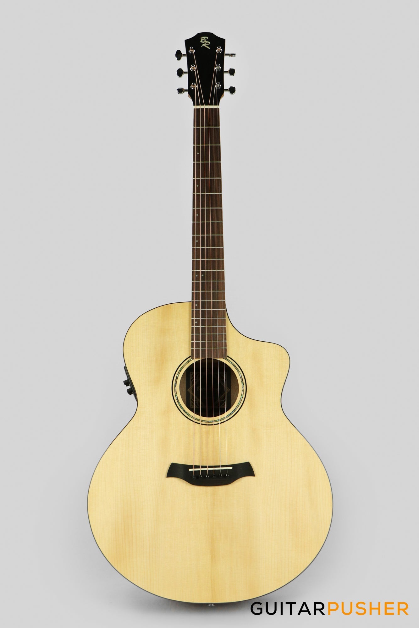 Baton Rouge X11S/FJE Solid Spruce Top/Mahogany Folk Jumbo Acoustic-Electric Guitar