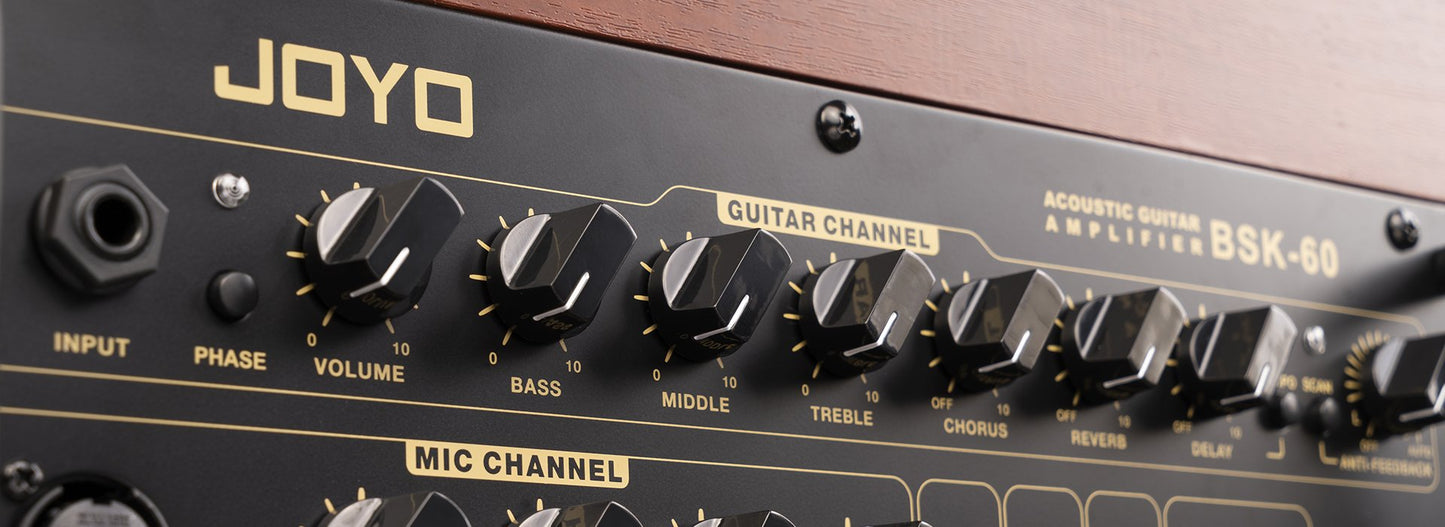 Joyo BSK-60 Busking Amplifier - GuitarPusher