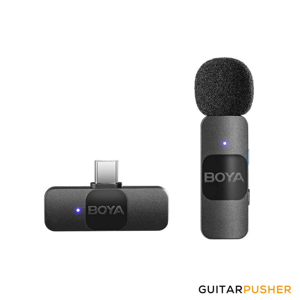 BOYA BY-V10 2.4GHz Ultra-Compact Wireless Microphone System (USB-C Connector)