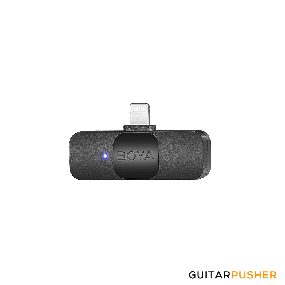 BOYA BY-V1 2.4GHz Ultra-Compact Wireless Microphone System (Lightning Connector for Apple iOS device)
