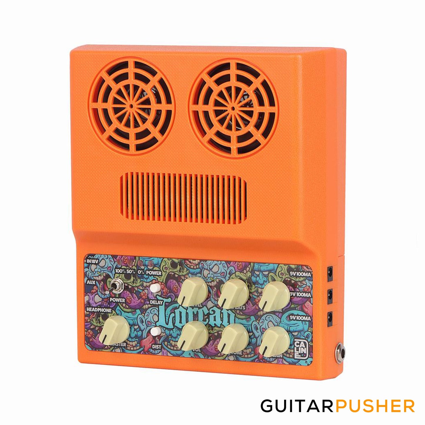 Caline CA-100 G Lorcan Mini Electric Guitar Amplifier w/ Effects and Built-In Battery