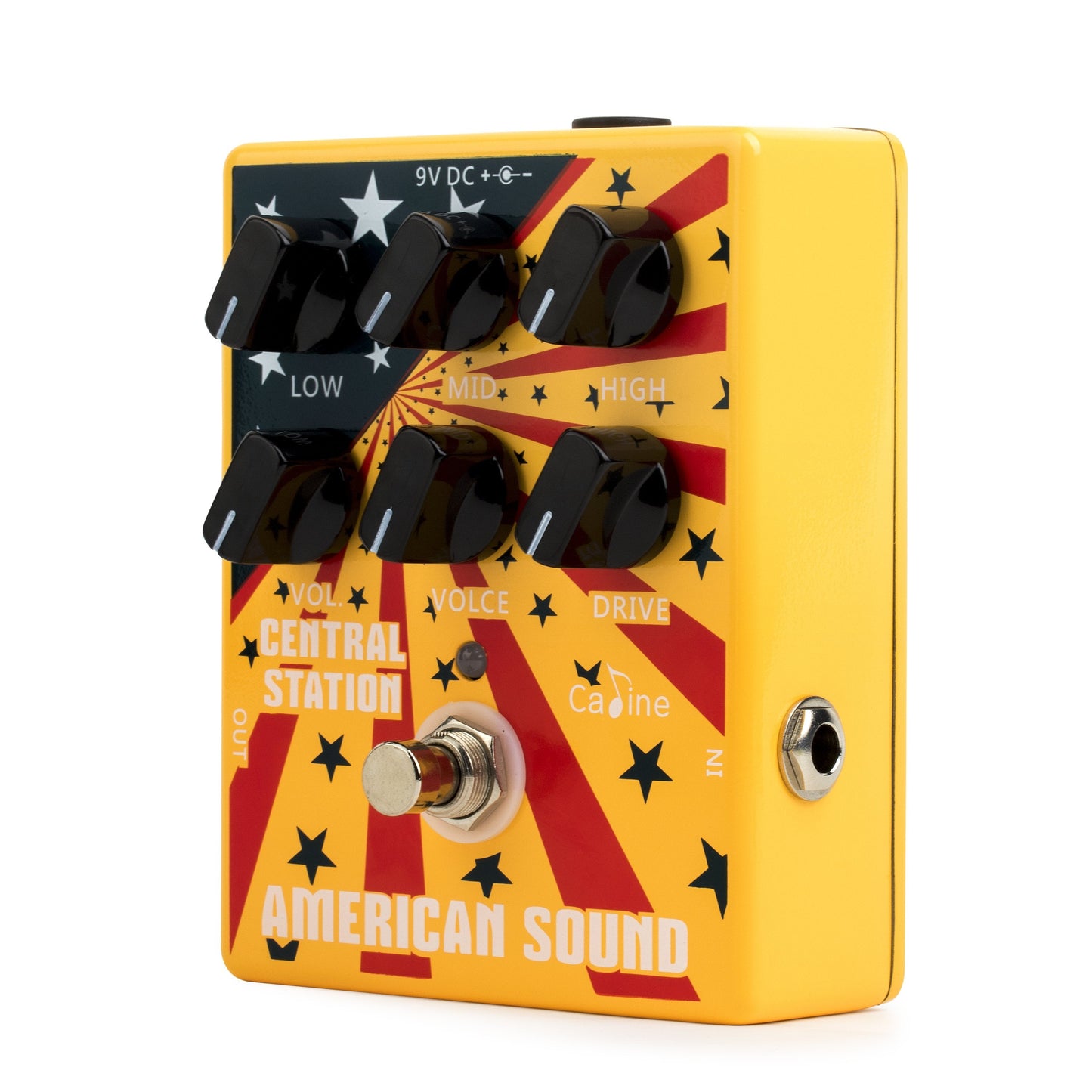Caline CP-55 American Sound Fender Style Guitar Drive Effects Pedal - GuitarPusher