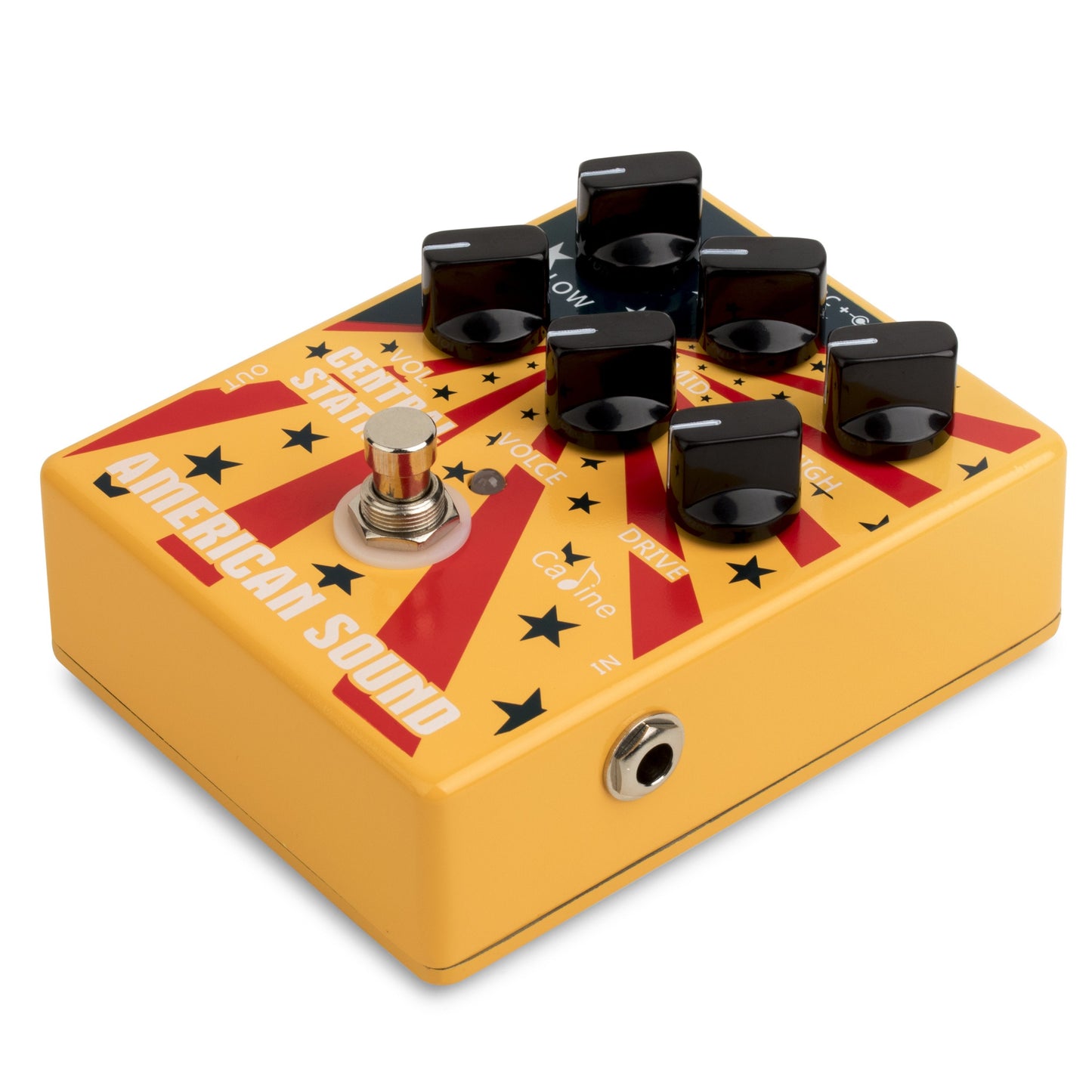 Caline CP-55 American Sound Fender Style Guitar Drive Effects Pedal - GuitarPusher