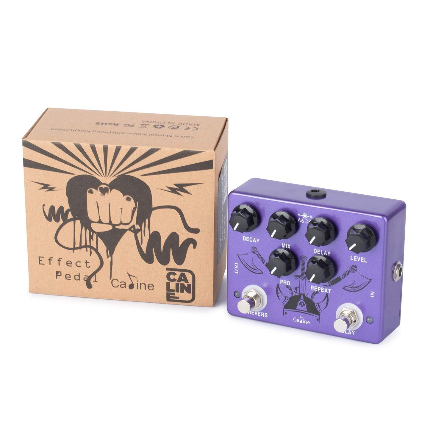 Caline CP-80 Reverb Delay - GuitarPusher