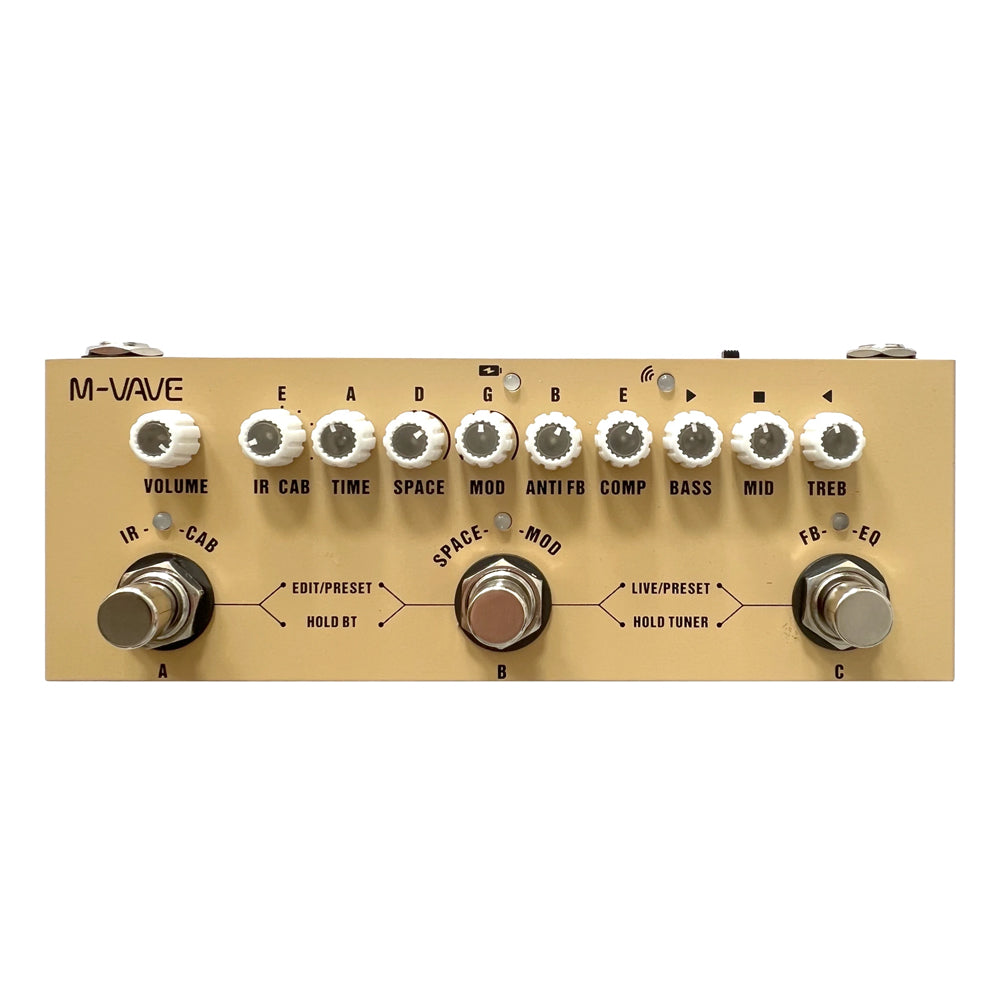 cuvave pedal Cuvave Cute Baby Acoustic Guitar Multi-Effects Pedal – Guitar Pusher Verdana