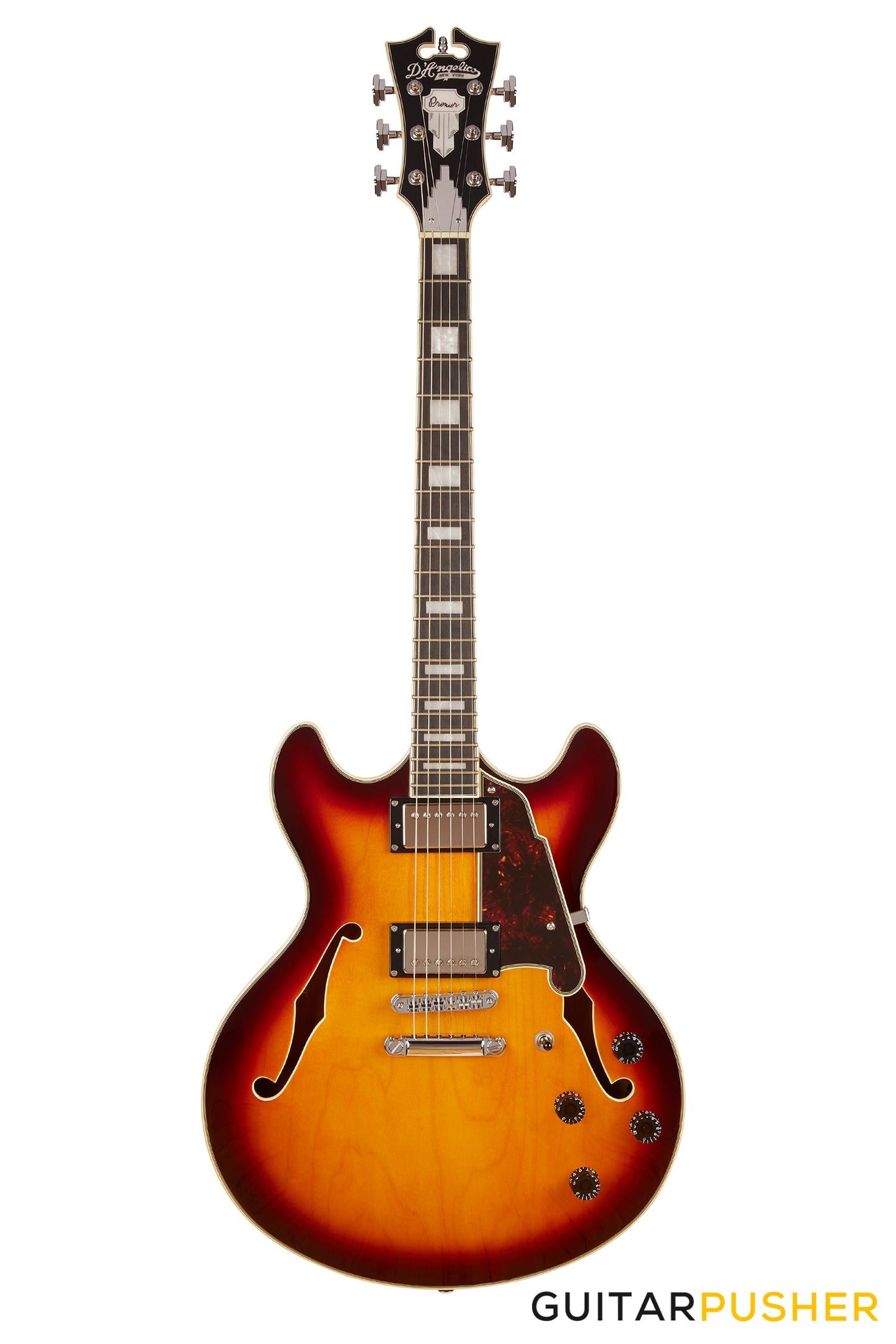D'Angelico Premier DC Boardwalk Vintage Sunburst Electric Guitar