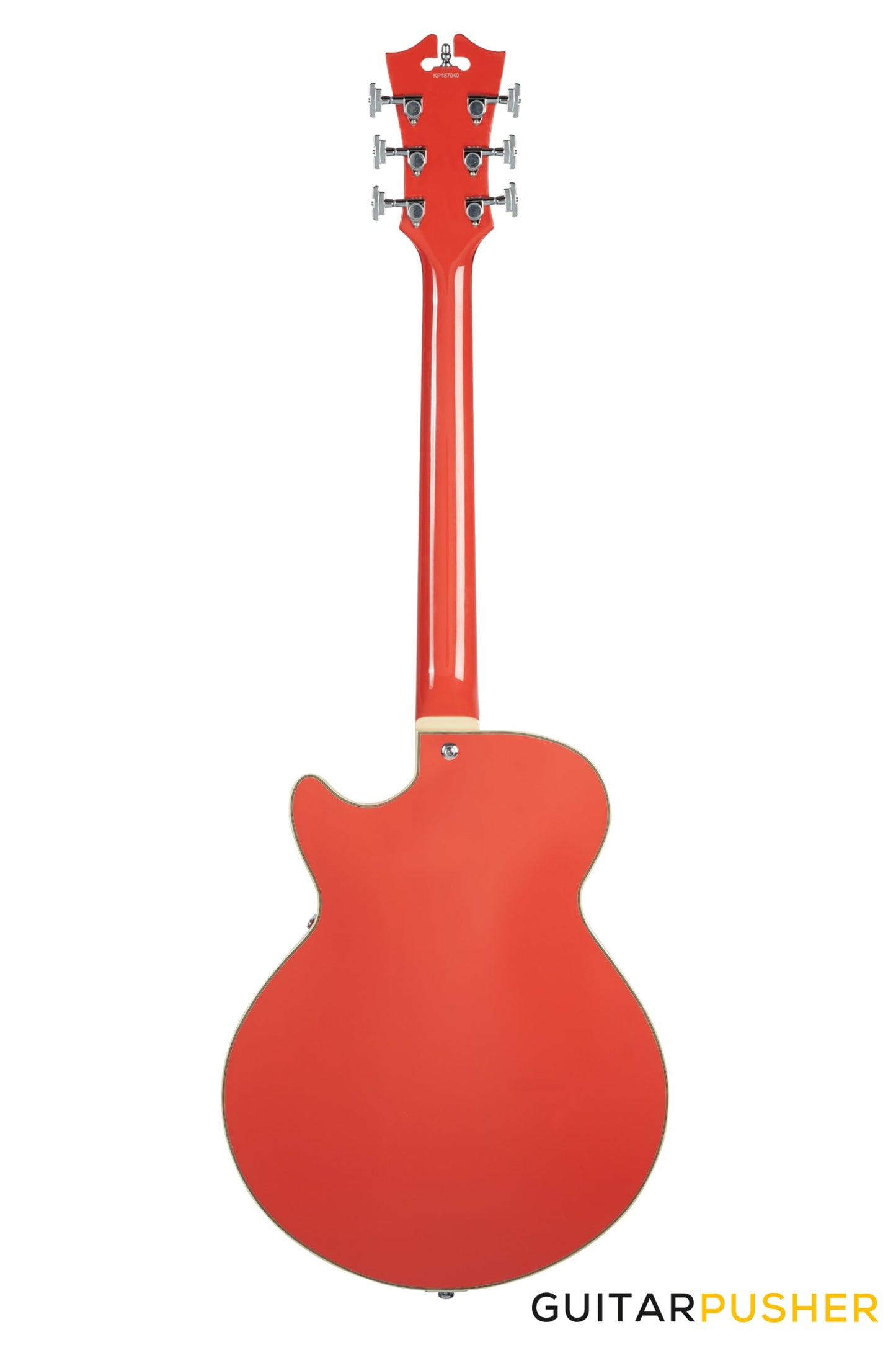 D'Angelico Premier SS Fiesta Red Stairstep Electric Guitar