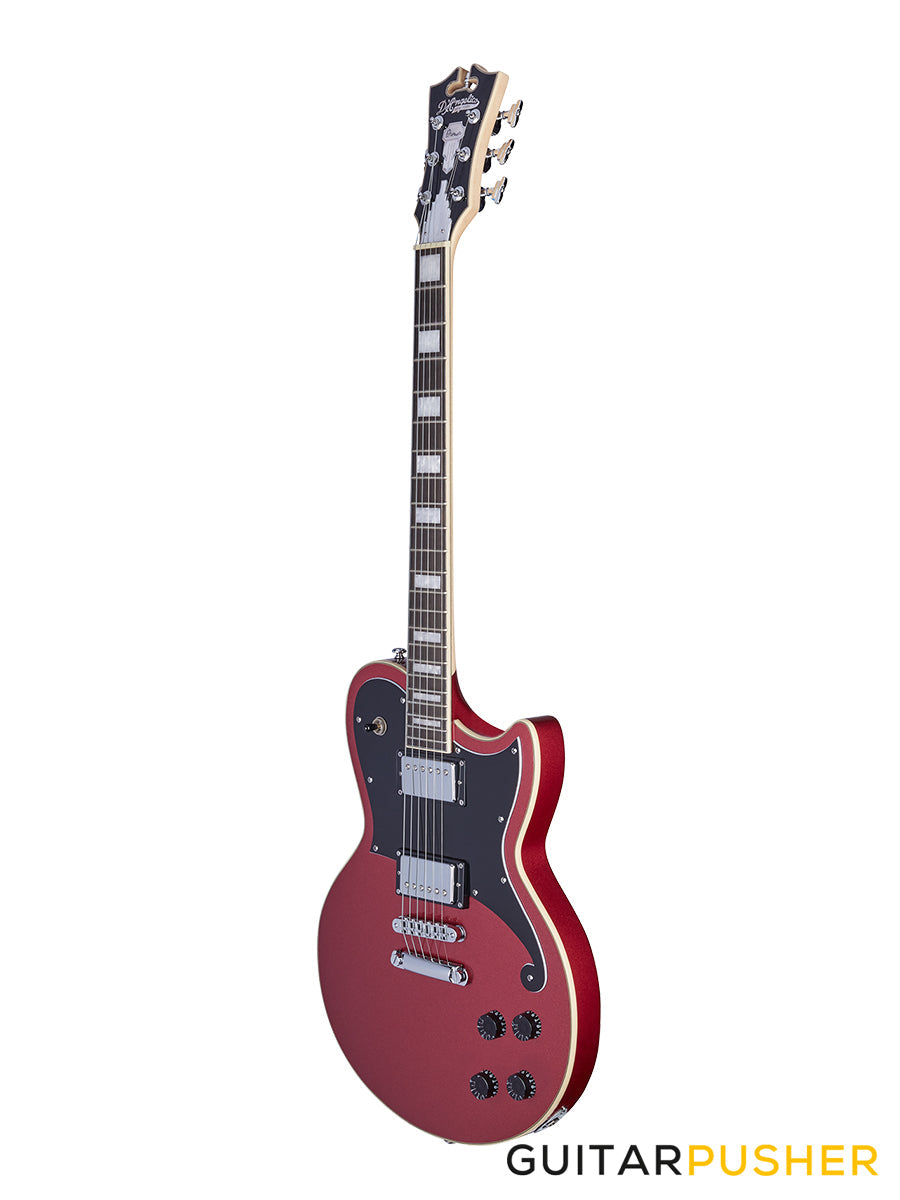 D'Angelico Premier Atlantic Single Cut Electric Guitar (Oxblood)
