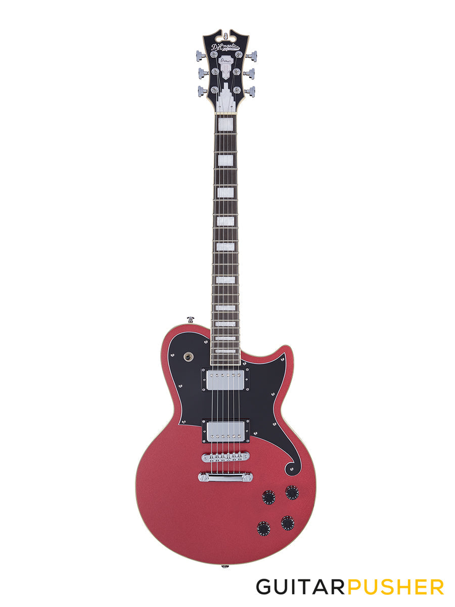D'Angelico Premier Atlantic Single Cut Electric Guitar (Oxblood)