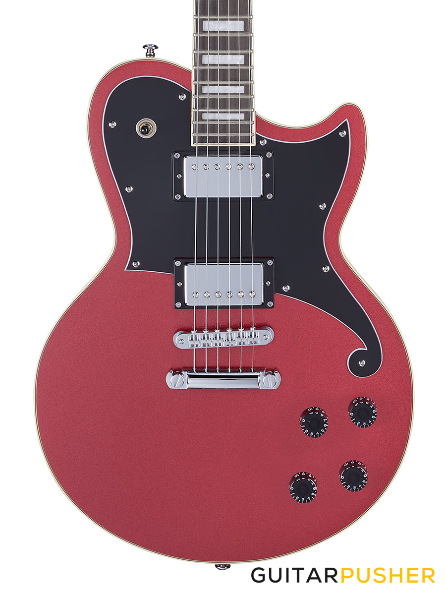 D'Angelico Premier Atlantic Single Cut Electric Guitar (Oxblood)