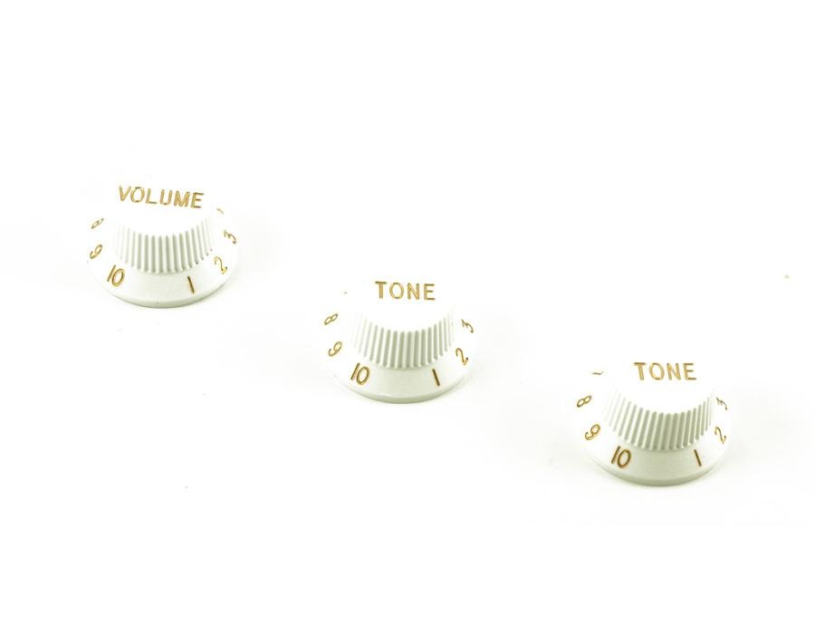 WD Strat Knob Set (Metric Size) - GuitarPusher