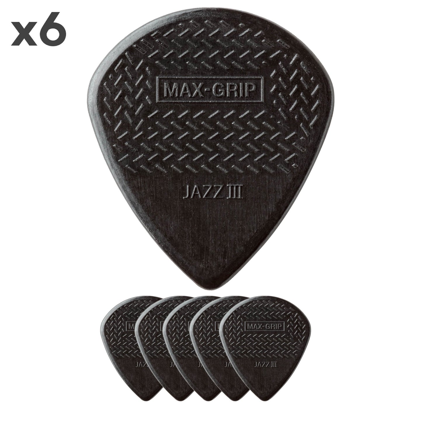 Dunlop Max Grip Jazz III Guitar Pick - GuitarPusher