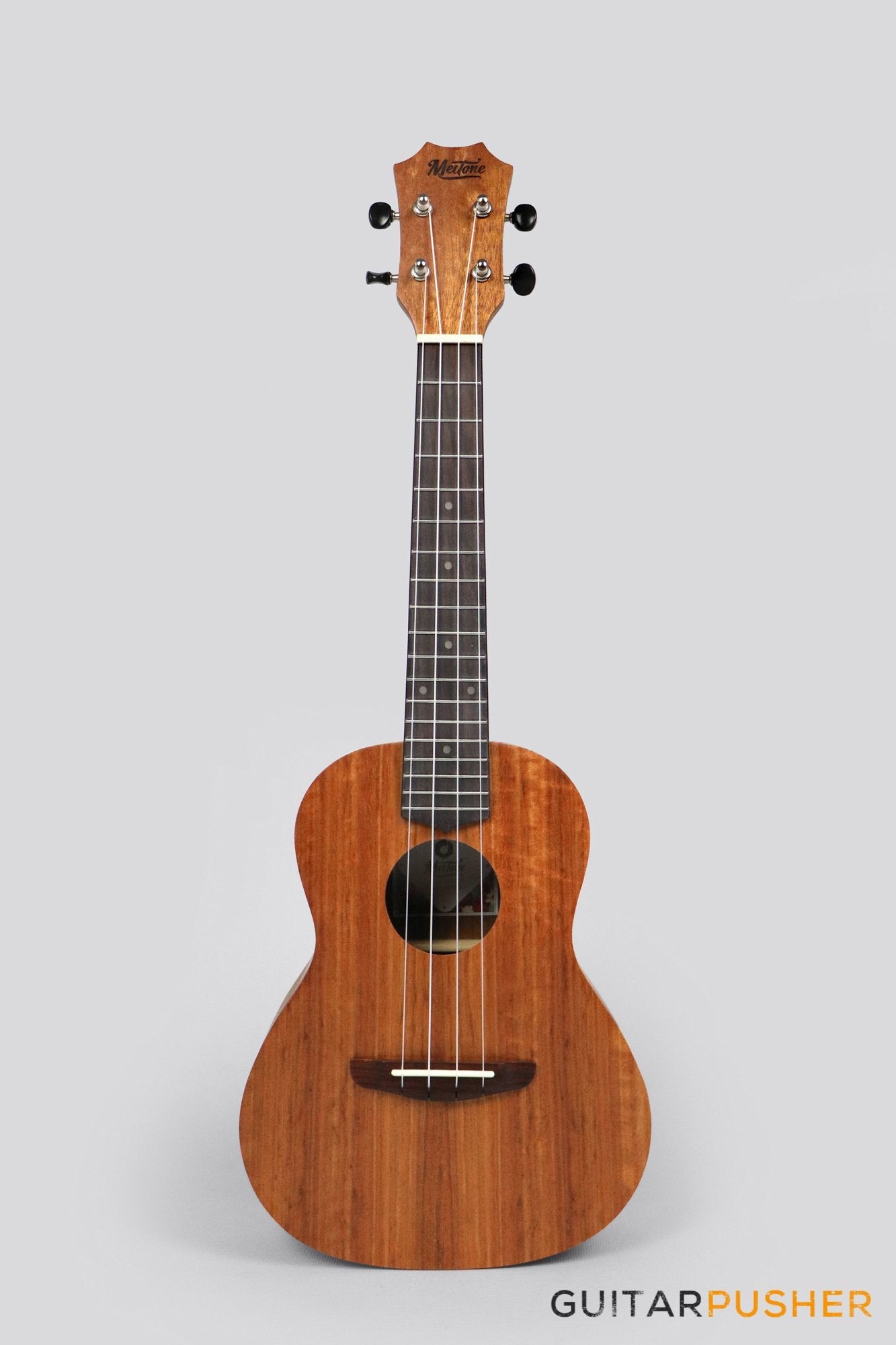 MeiTone E1-C Concert All-Acacia Ukulele - GuitarPusher