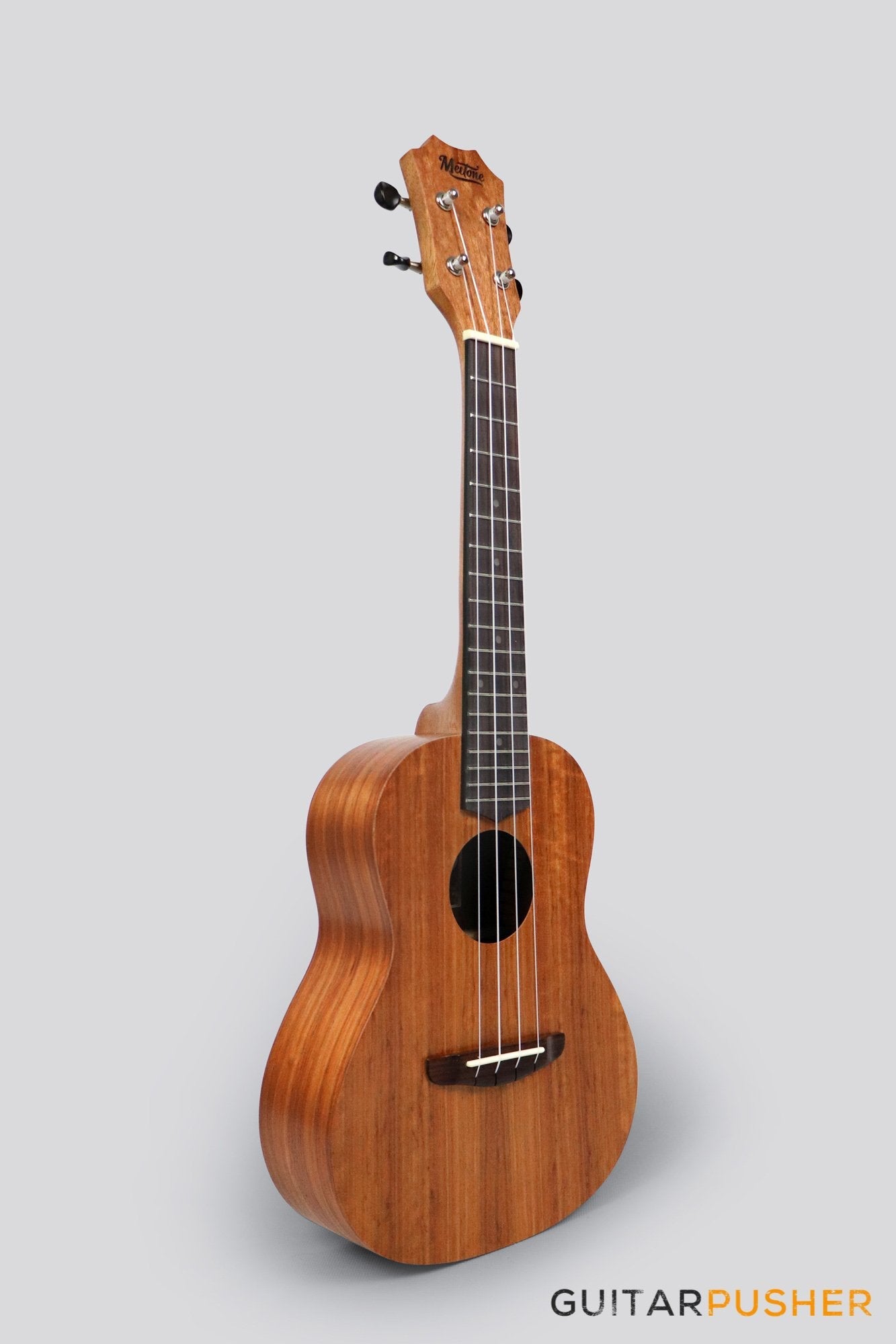 MeiTone E1-C Concert All-Acacia Ukulele - GuitarPusher