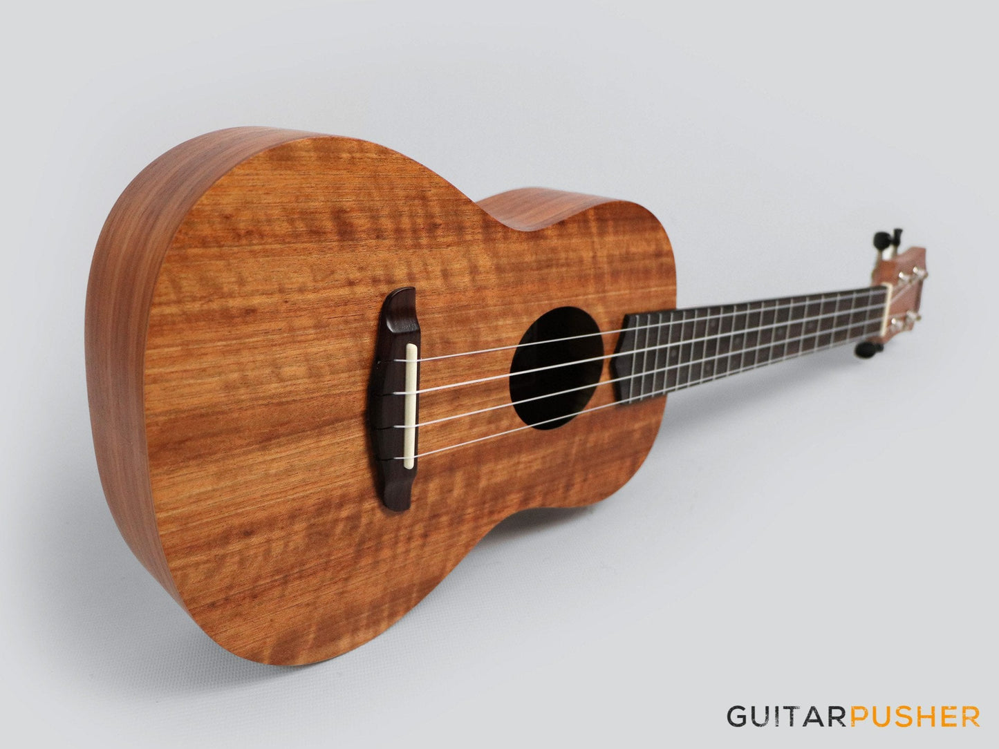 MeiTone E1-C Concert All-Acacia Ukulele - GuitarPusher