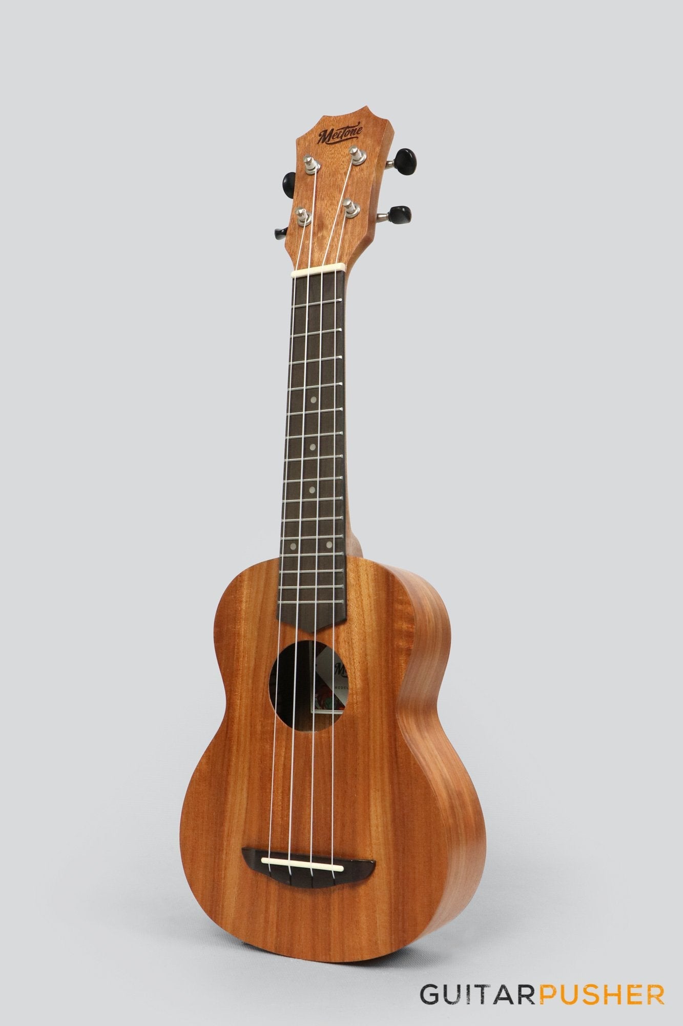 MeiTone E1-S Soprano All-Acacia Ukulele - GuitarPusher