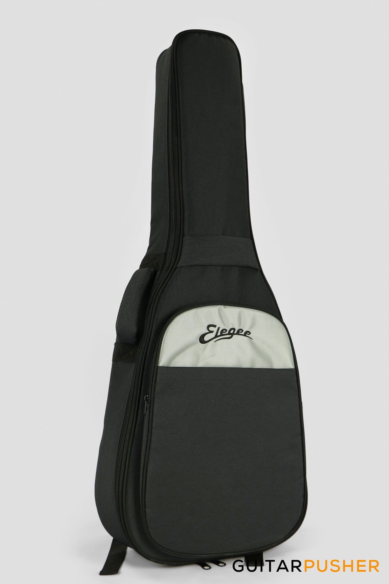 Elegee Lawin Solid Sitka Spruce Top 00 Parlor Acoustic-Electric Guitar with Dual Pickup System