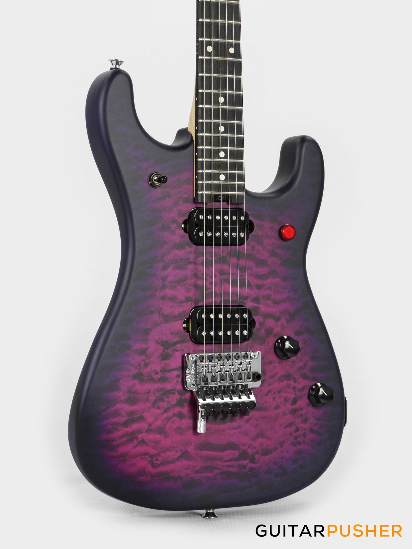 EVH 5150 Series Deluxe Quilt Maple Top, Ebony Fretboard - Purple Daze