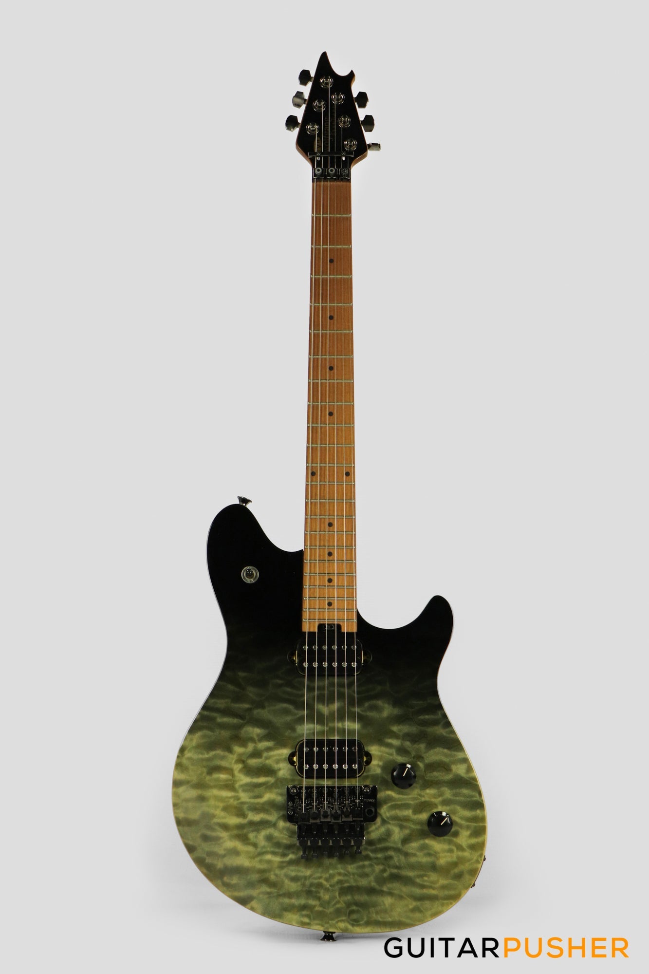 Wolfgang EVH WG QM (Quilted Maple) Standard Electric Guitar - Black Fade