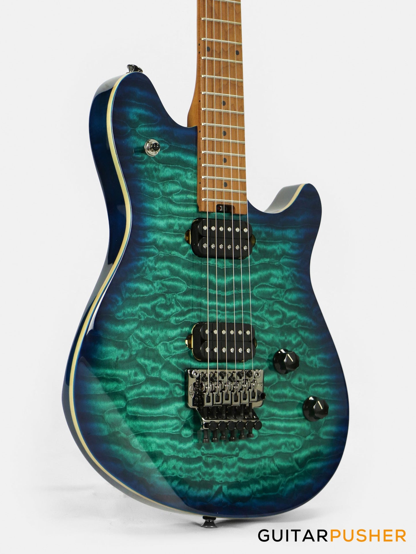 Wolfgang EVH WG QM (Quilted Maple) Standard Electric Guitar - Chlorine Burst