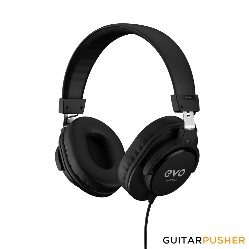 Audient Mic, Headphones and EVO4 2-in/2-out Digital Audio Interface for Recording BUNDLE