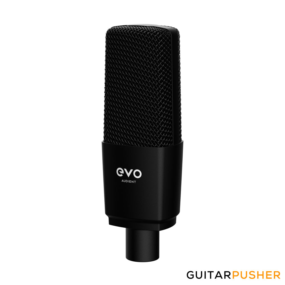 Audient Mic, Headphones and EVO4 2-in/2-out Digital Audio Interface for Recording BUNDLE