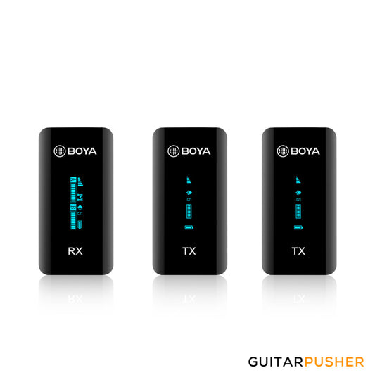 BOYA BY-XM6-S2 2.4GHz Ultra-Compact Wireless Microphone System