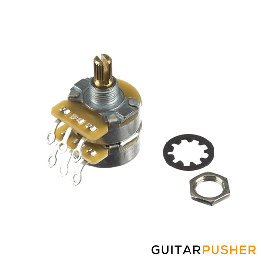 Fender Potentiometer, Split Shaft - Resistance: Dual 250K/500K (099-0847-000)