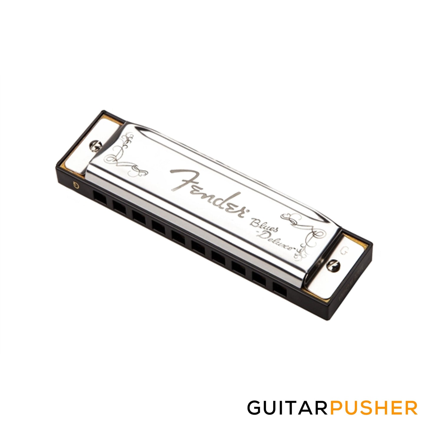 Fender Blues Deluxe Harmonica - G, 9 x 29 x 19cm - Single 099-0701-002