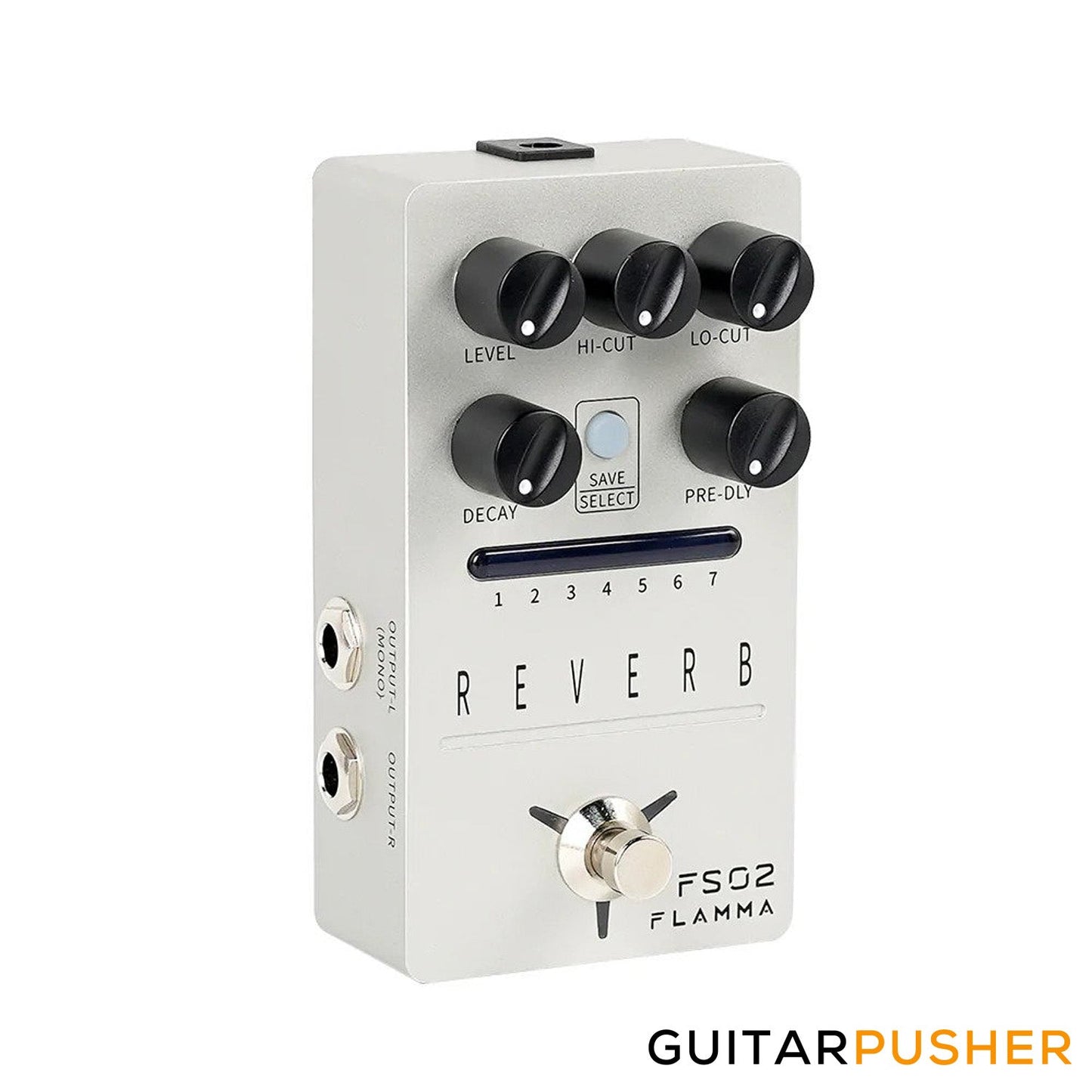 Flamma FS02 Stereo In/Stereo Output Guitar Reverb Pedal