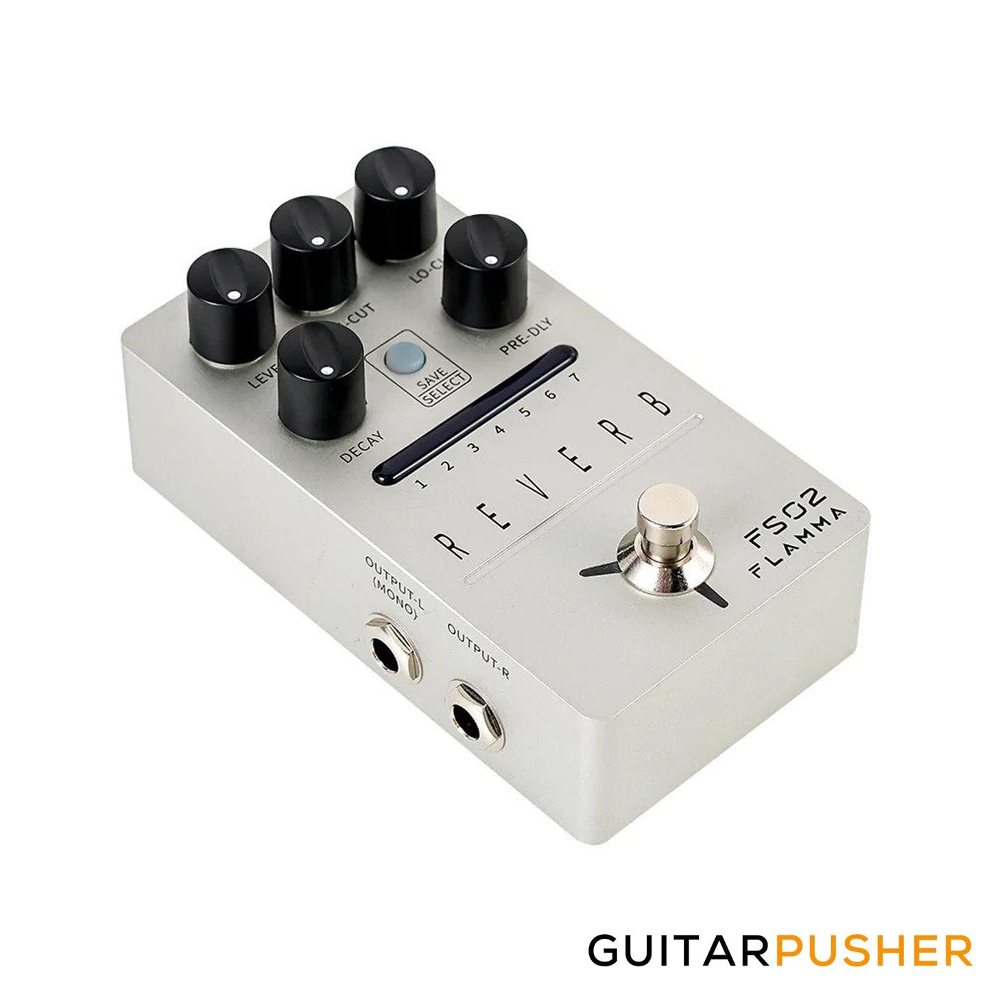 Flamma FS02 Stereo In/Stereo Output Guitar Reverb Pedal