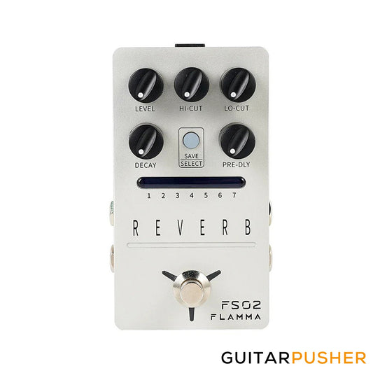 Flamma FS02 Stereo In/Stereo Output Guitar Reverb Pedal