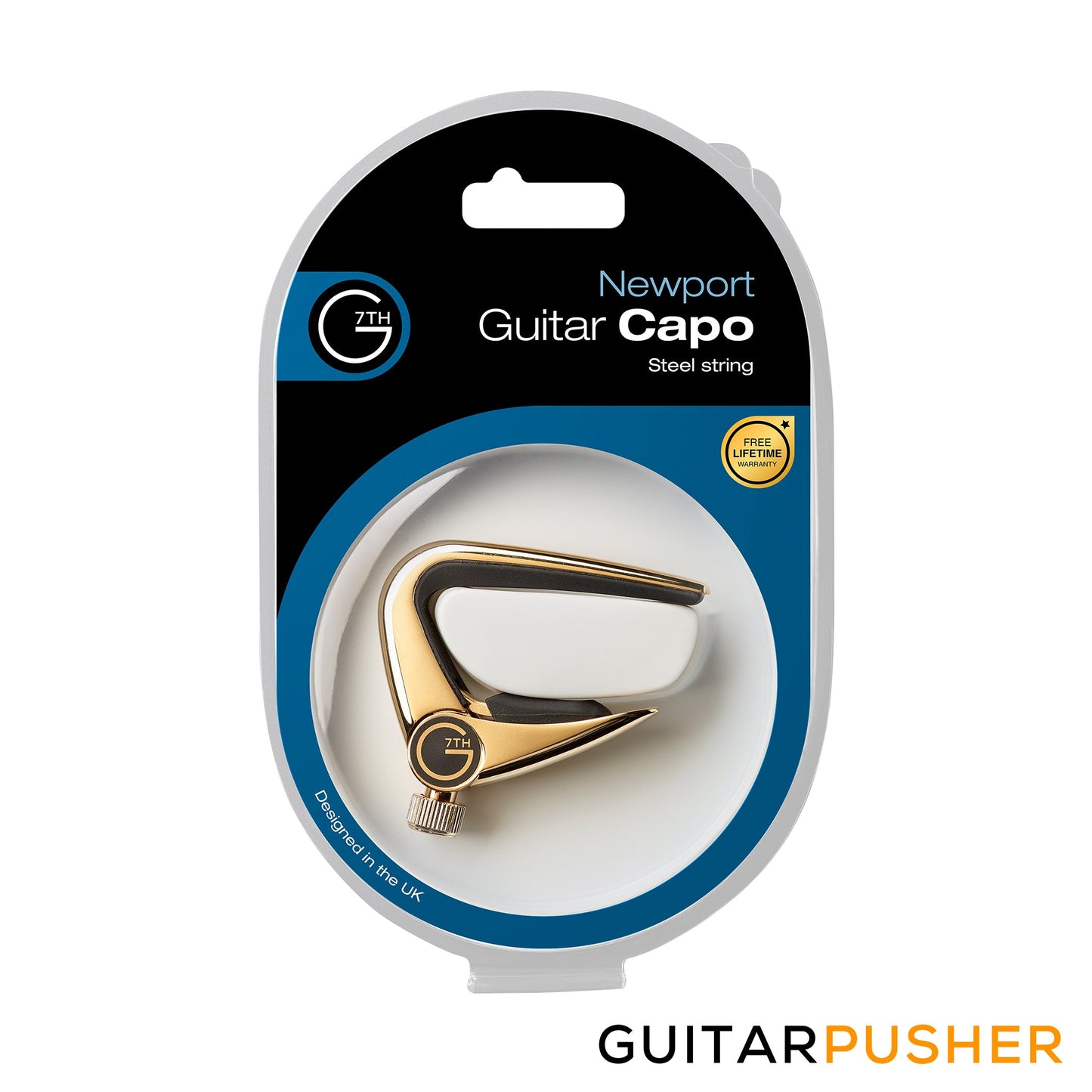 G7th Newport 6-String Capo for Steel String Guitar