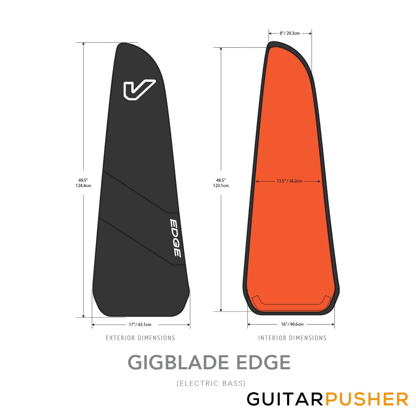 Gruv Gear GigBlade Edge for Electric Bass Guitar
