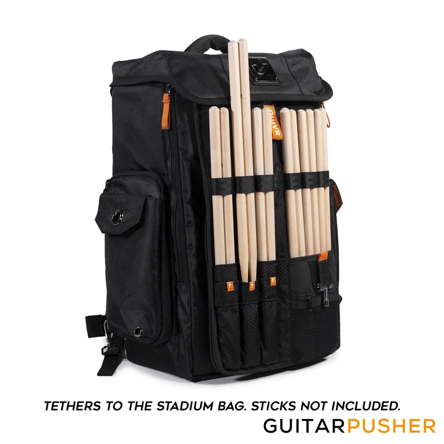 Gruv Gear QUIVR Drum Stick Bag (Black)