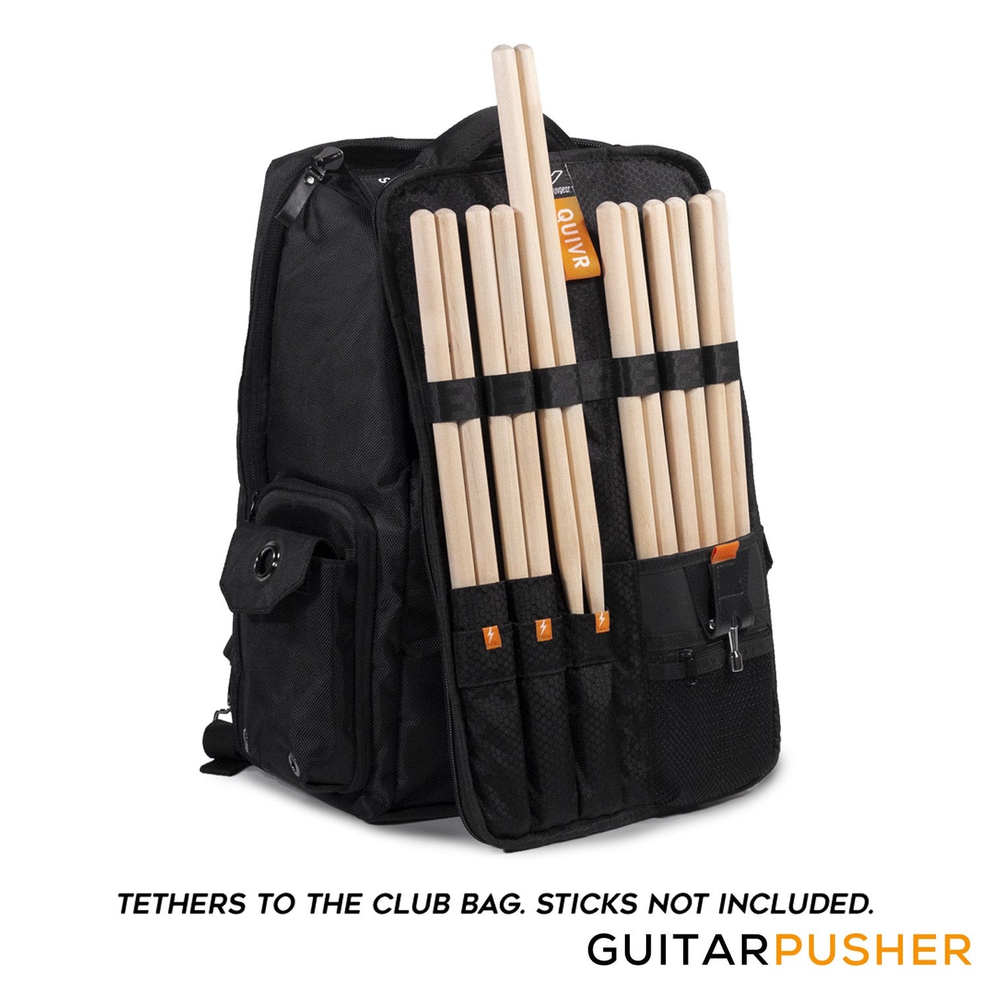 Gruv Gear QUIVR Drum Stick Bag (Black)