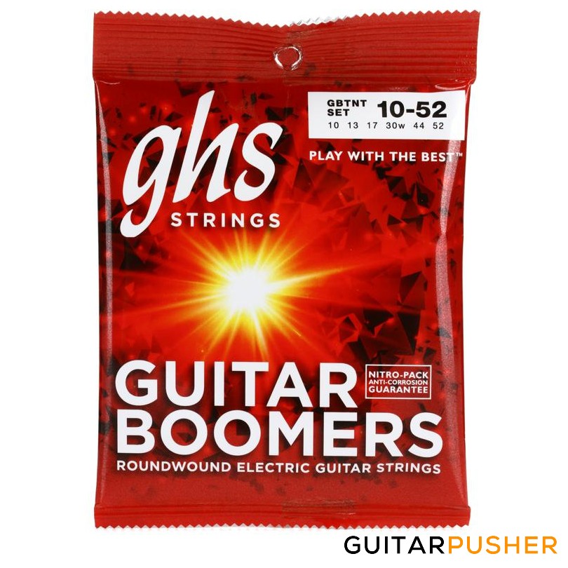 GHS Boomers GBTNT Thick n Thin Heavy Bottom Electric Guitar Strings 10-52 (10 13 17 30 44 52)