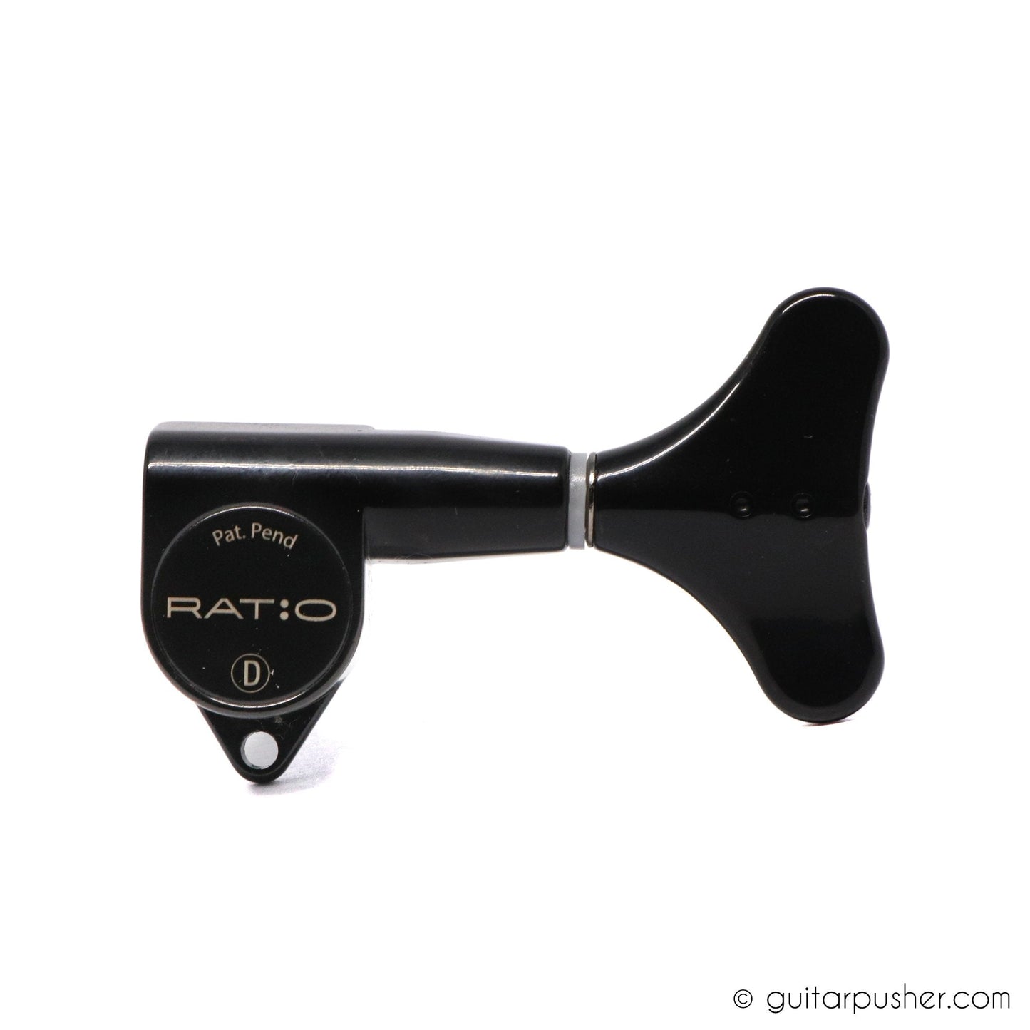Graphtech Single Ratio Tuner for Bass Modern Style Machine Head - Black - GuitarPusher