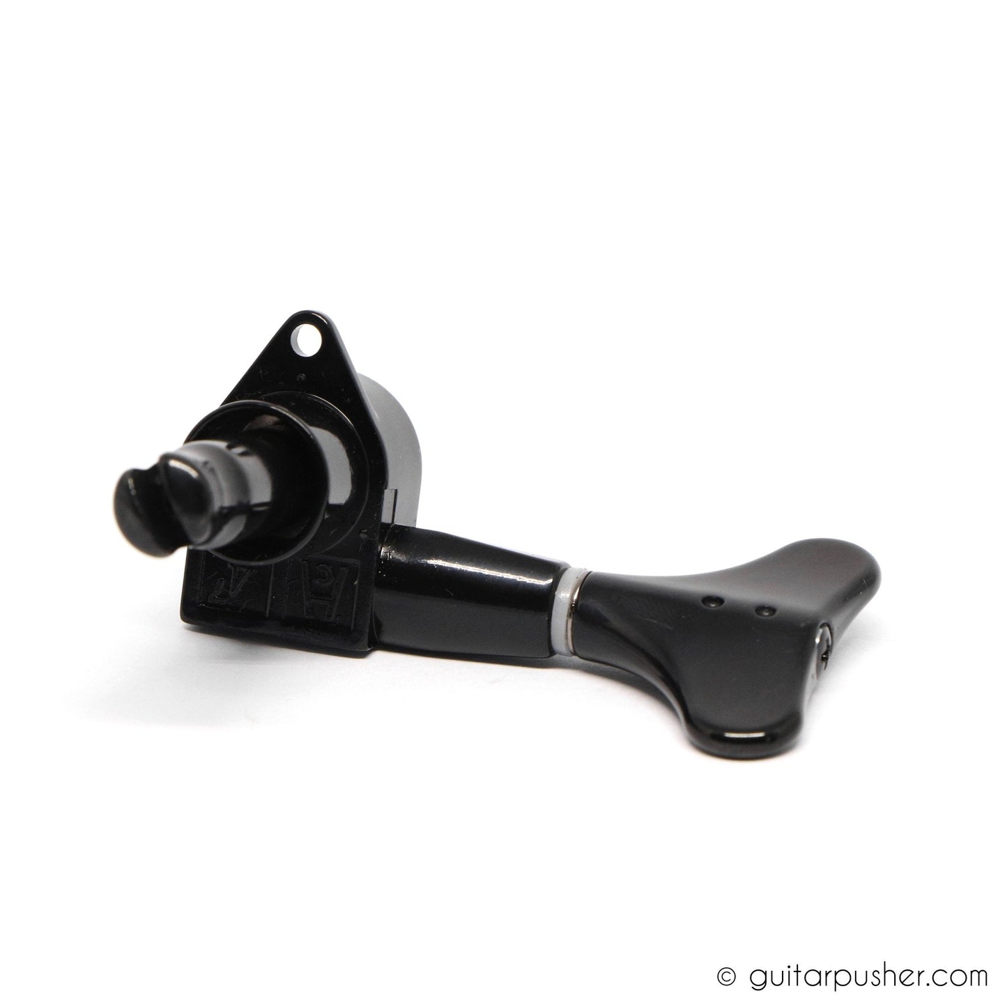 Graphtech Single Ratio Tuner for Bass Modern Style Machine Head - Black - GuitarPusher