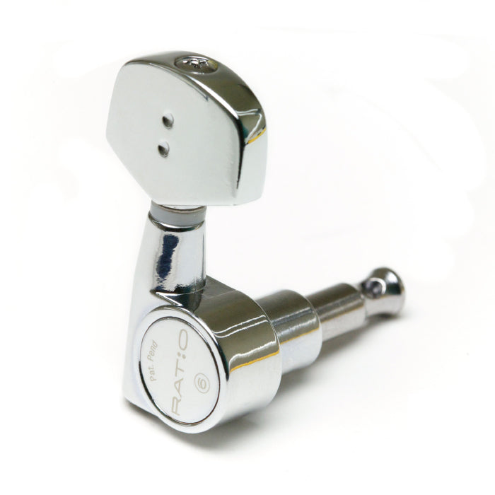 Graphtech Ratio Electric 3+3 Contemporary 2 Pin - Chrome PRN-2311-C0