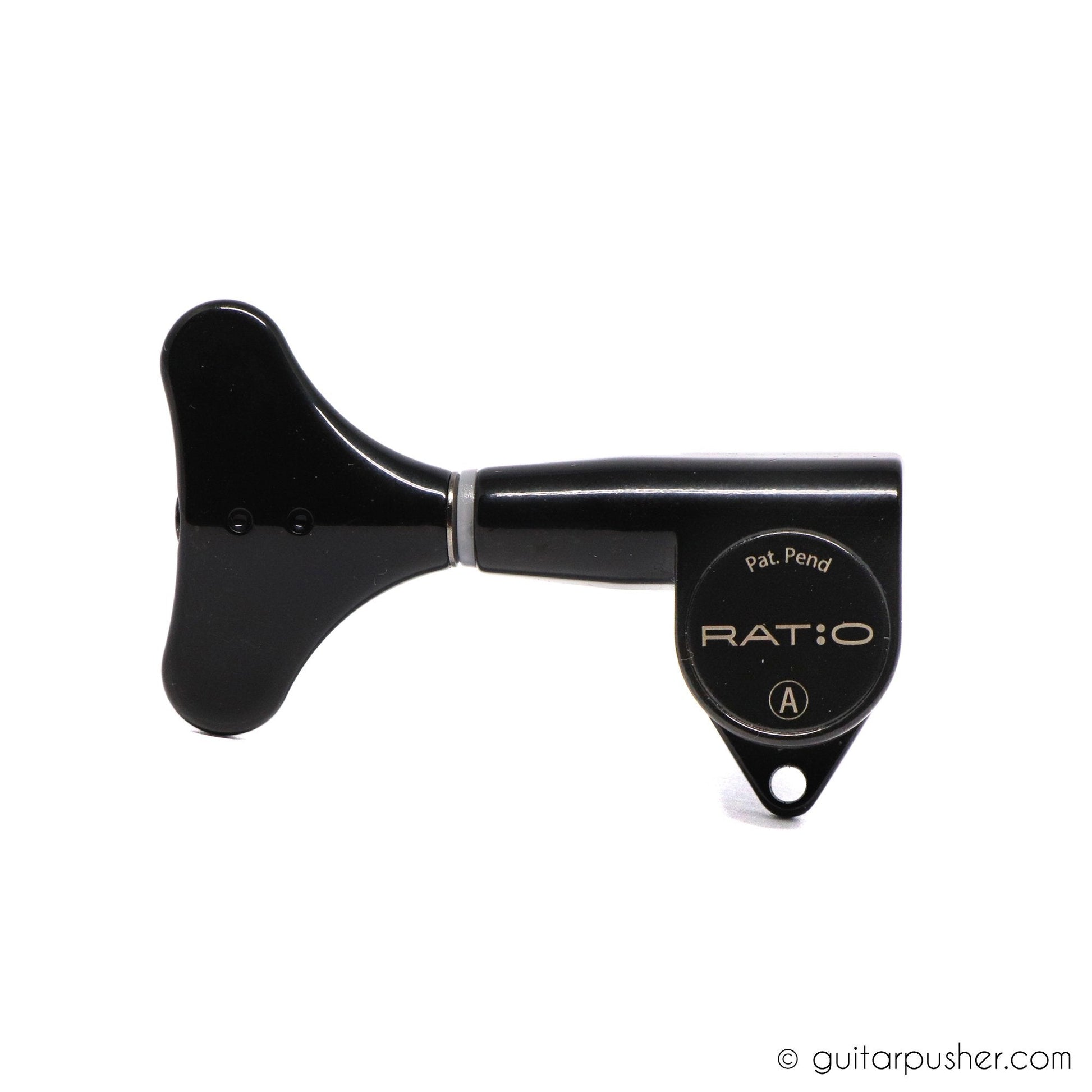 Graphtech Single Ratio Tuner for Bass Modern Style Machine Head - Black - GuitarPusher