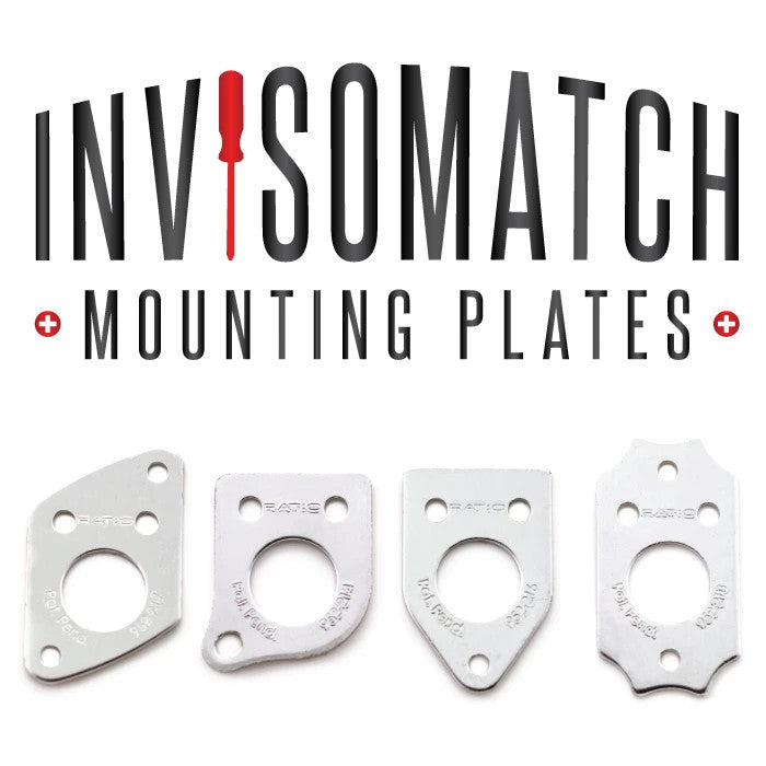 Graphtech RATIO 7-STRING Electric Locking 4x3 Contemporary Black 2 Pin PRL-8521-B7