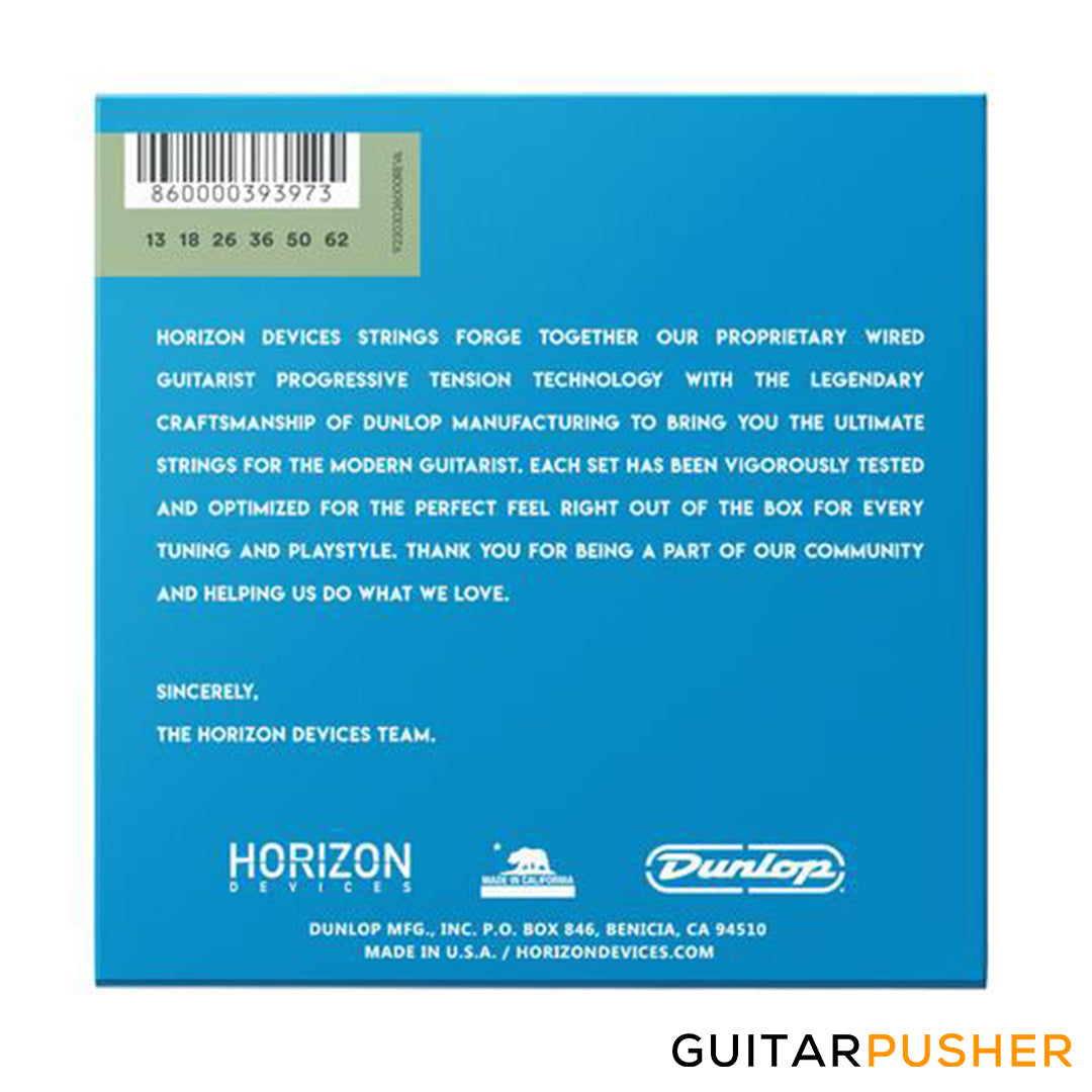Horizon Devices Progressive Tension Ultra Heavy 6 Electric Guitar Strings 13-62 (13 18 26 36 50 62)