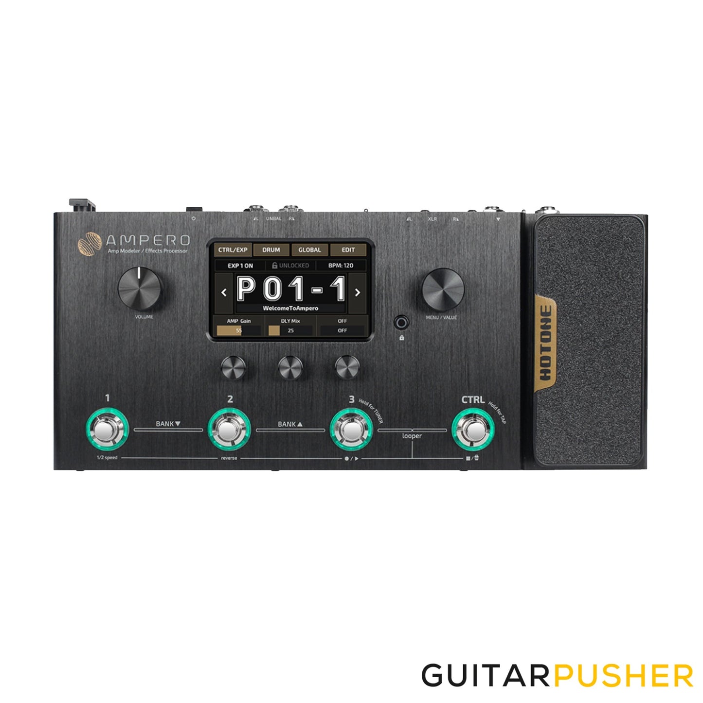 Hotone MP-100 Ampero Amp Modeler & Multi-Effects Processor