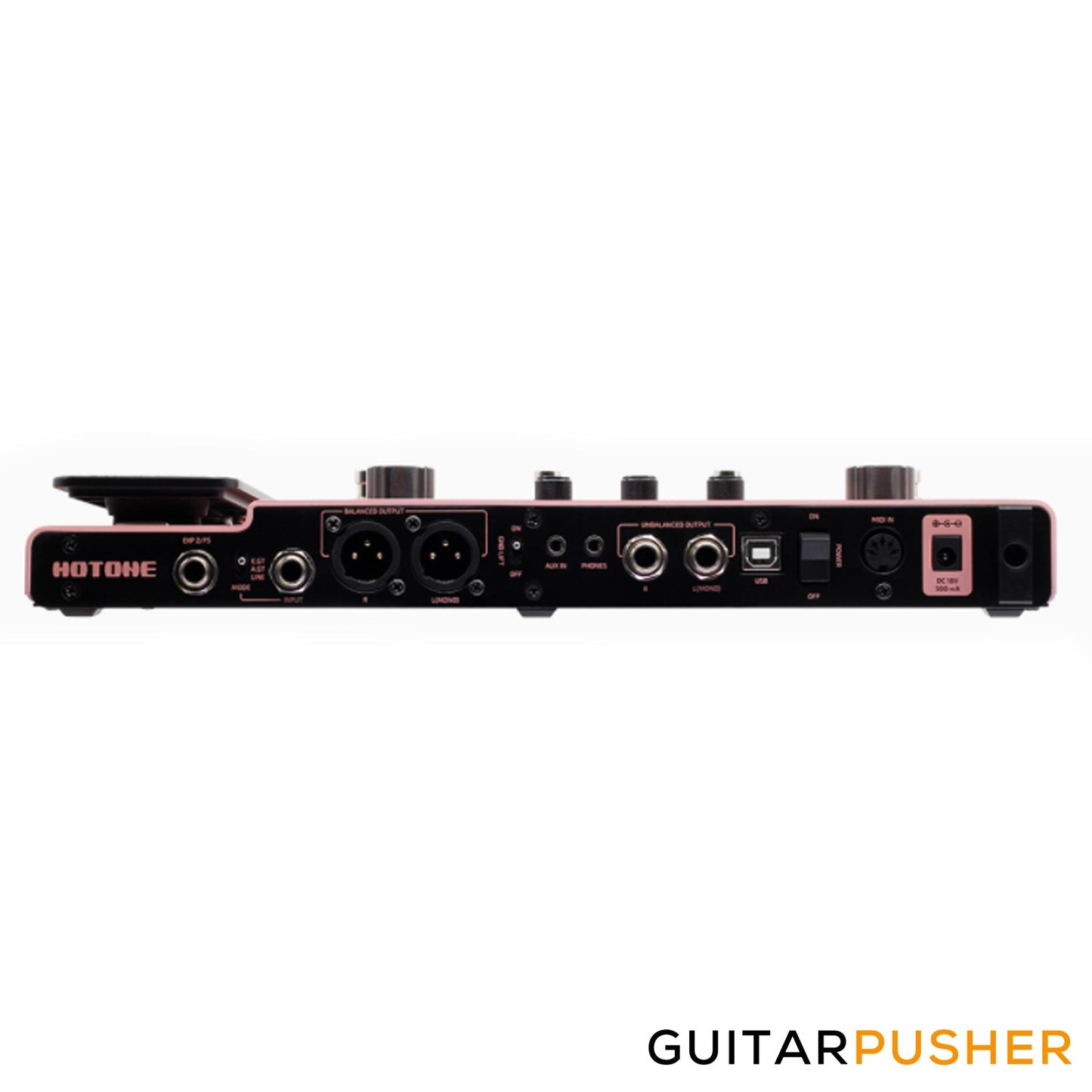 Hotone MP-100PK Ampero Amp Modeler & Multi-Effects Processor (Pink)