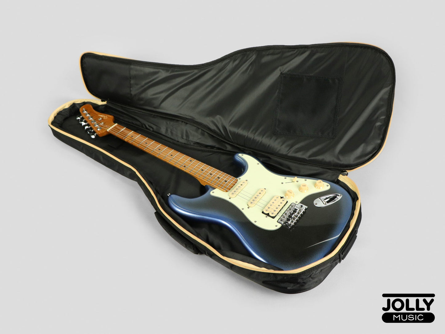 Smiger LG-2 PRO Stratocaster Electric Guitar High Grade - Dark Blue Burst