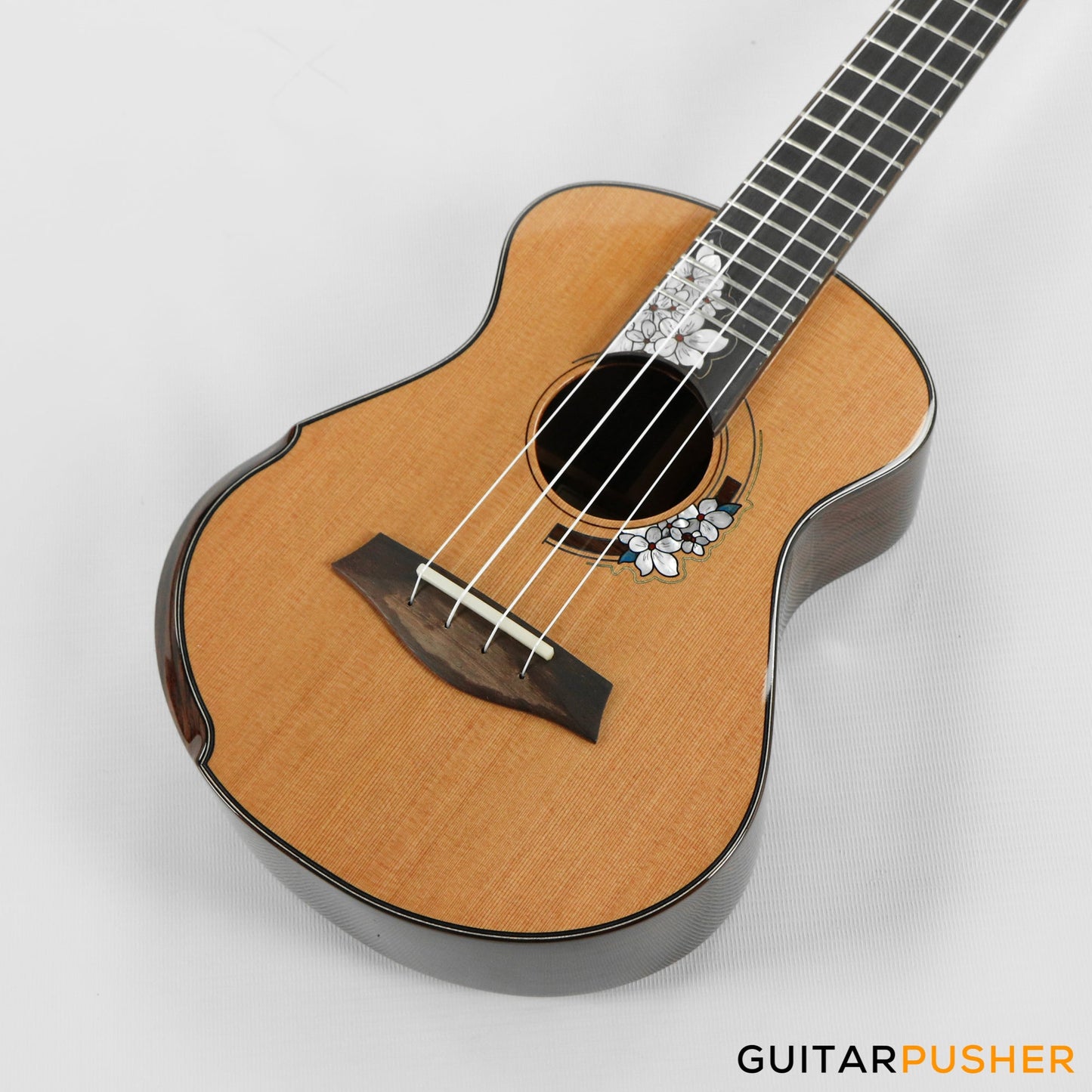 Maestro Island Series UC-IR SB C All Solid-Wood Western Red Cedar/Indian Rosewood Concert Ukulele