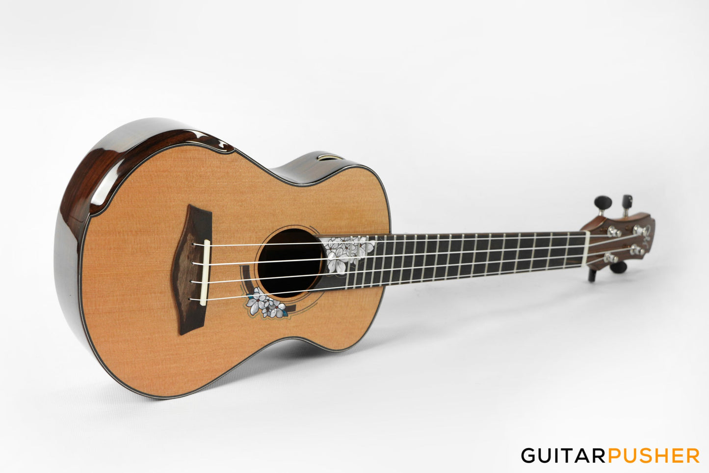 Maestro Island Series UC-IR SB C All Solid-Wood Western Red Cedar/Indian Rosewood Concert Ukulele