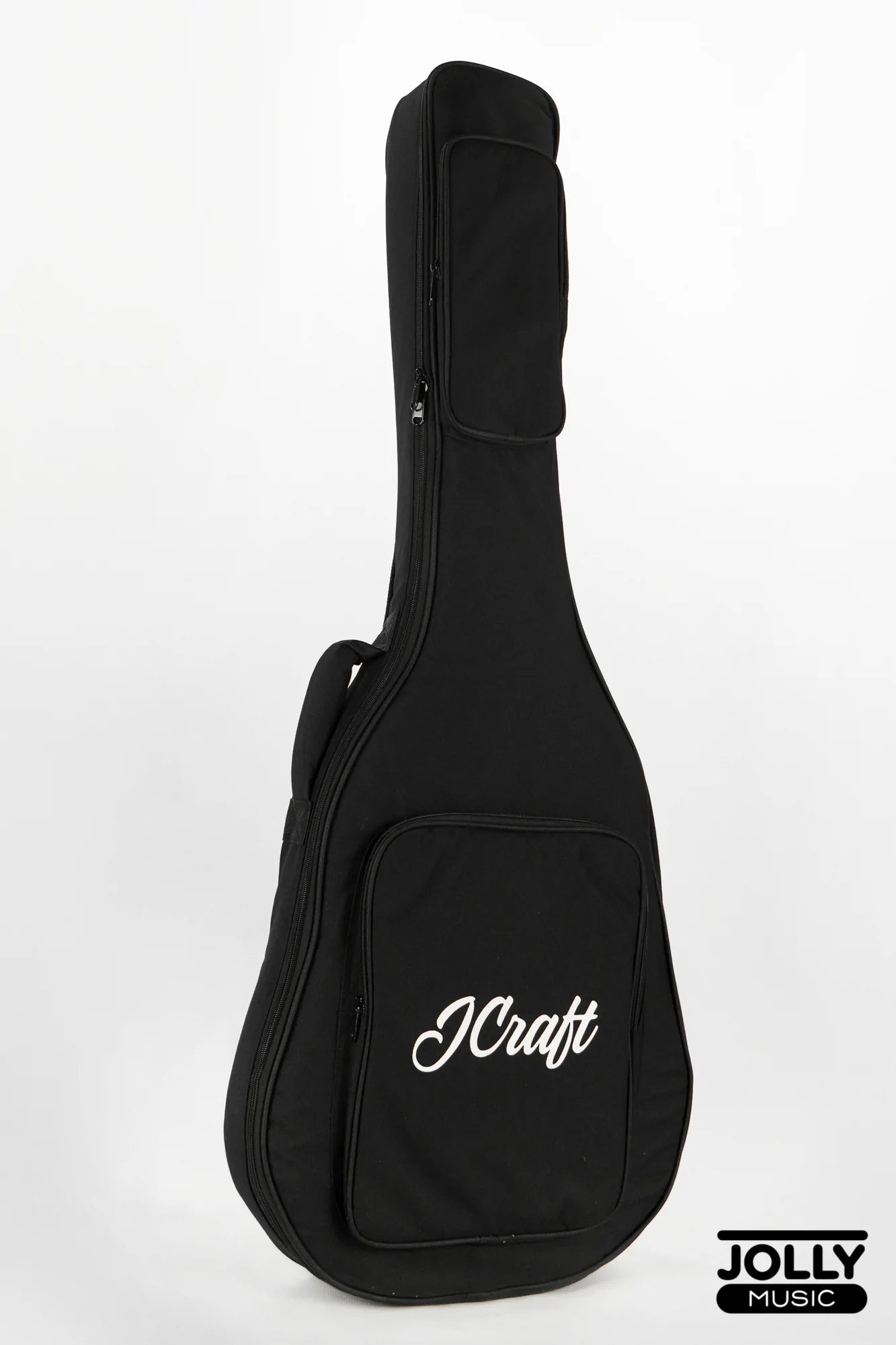 JCraft AR-2 JM Semi-Hollow Electric Guitar - Snow