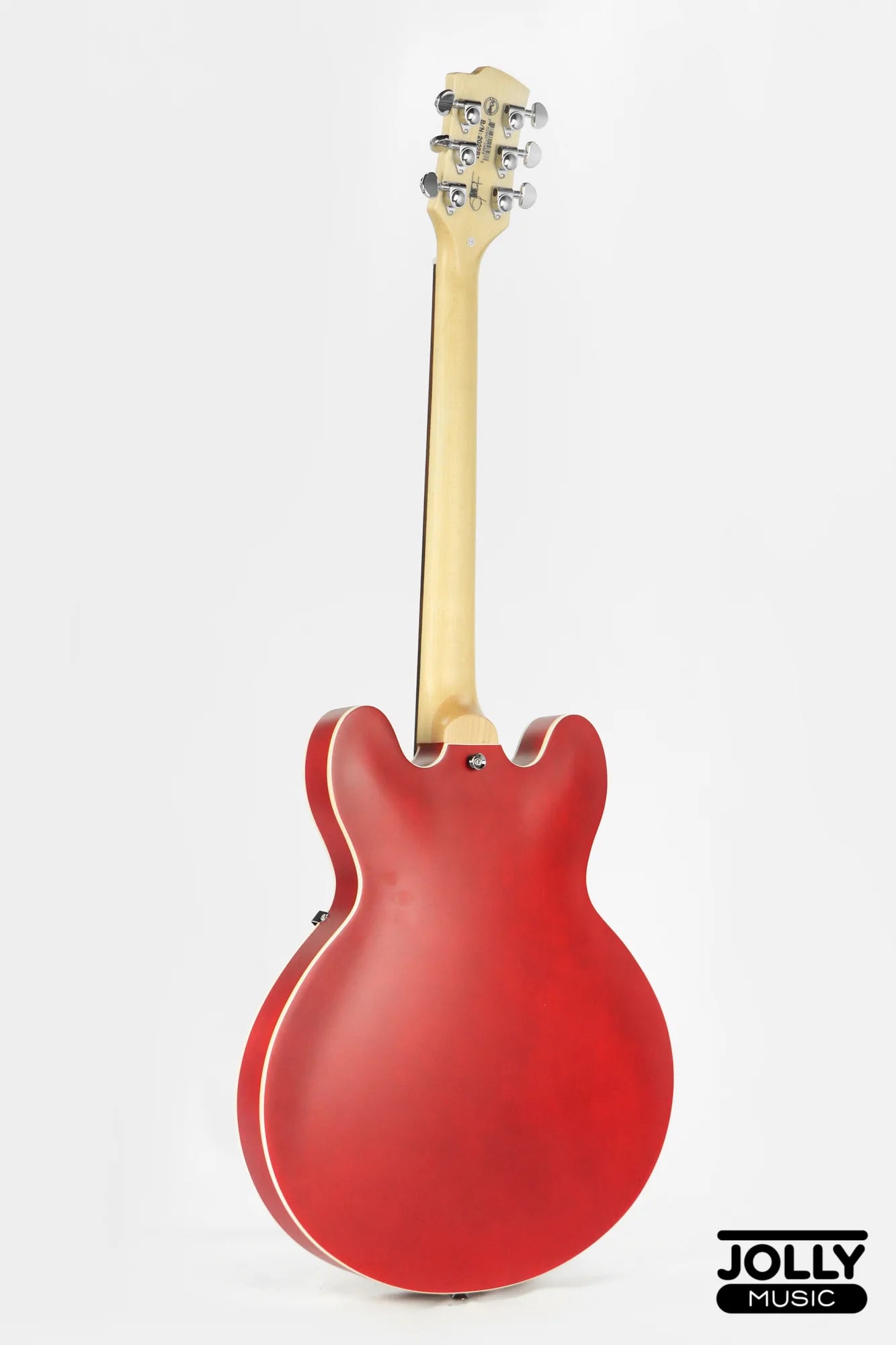 JCraft AR-2 JM Semi-Hollow Electric Guitar - Cherry